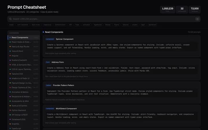 หน้าแรกเว็บไซต์ Design Lazyyy Prompt ผลงานออกแบบและพัฒนาโดย CraftWeb